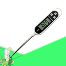 Load image into Gallery viewer, Food BBQ Testing Thermometer Kitchen Cooking Food Digital Probe Meat Thermometer Digital Instant Read Thermometer Cooking Candy Food Thermometer With Long Probe Backlight &amp; Calibration Ultra Fast Electronic Thermometer Cooking Test Gauge Kitchen tools
