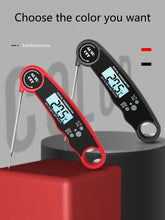 Load image into Gallery viewer, Food Digital Kitchen Thermometer For Meat Water Milk Waterproof Kitchen Cooking Food Thermometer with Probe Backlight &amp; Calibration Best Quick Grill Meat Thermometer For Grilling BBQ Smoker Chefs Cooking Probe Waterproof Electronic Probe Kitchen Tools
