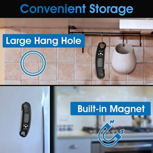 Load image into Gallery viewer, Food Kitchen Digital Meat Thermometer Waterproof Kitchen Food Cooking Thermometer with Backlight LCD Best Super Fast Electric Meat Thermometer Probe for BBQ Grilling Baking  BBQ Waterproof Kitchen Cooking Tools
