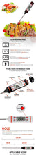 Load image into Gallery viewer, Food Thermometer For BBQ Meat Cake Candy Fry Grill Dinning Household Cooking Thermometer Digital Meat Thermometer with Long Probe Instant Read Food Cooking Thermometer For Grilling BBQ Smoker Grill Kitchen Oil Candy Oven Tools
