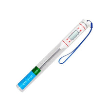 Load image into Gallery viewer, Food Thermometer For BBQ Meat Cake Candy Fry Grill Dinning Household Cooking Thermometer Digital Meat Thermometer with Long Probe Instant Read Food Cooking Thermometer For Grilling BBQ Smoker Grill Kitchen Oil Candy Oven Tools

