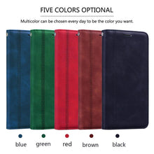 Load image into Gallery viewer, For Xiaomi Redmi Note 7 Case Leather Flip Redmi Note 7 Pro Wallet Magnetic Case For Xiaomi Redmi 7 Phone Cases Premium PU-Leather Flip Wallet Cover Phone Case
