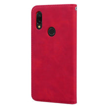 Load image into Gallery viewer, For Xiaomi Redmi Note 7 Case Leather Flip Redmi Note 7 Pro Wallet Magnetic Case For Xiaomi Redmi 7 Phone Cases Premium PU-Leather Flip Wallet Cover Phone Case
