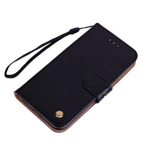 Load image into Gallery viewer, For Xiaomi Redmi Note 7 Case Leather Flip Redmi Note 7 Pro Wallet Magnetic Case For Xiaomi Redmi 7 Phone Cases Premium PU-Leather Flip Wallet Cover Phone Case
