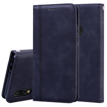 Load image into Gallery viewer, For Xiaomi Redmi Note 7 Case Leather Flip Redmi Note 7 Pro Wallet Magnetic Case For Xiaomi Redmi 7 Phone Cases Premium PU-Leather Flip Wallet Cover Phone Case
