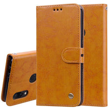 Load image into Gallery viewer, For Xiaomi Redmi Note 7 Case Leather Flip Redmi Note 7 Pro Wallet Magnetic Case For Xiaomi Redmi 7 Phone Cases Premium PU-Leather Flip Wallet Cover Phone Case
