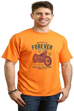 Load image into Gallery viewer, FOREVER TWO WHEEL Men's Bamboo Viscose/Organic Cotton Short Sleeve Graphic T-Shirt
