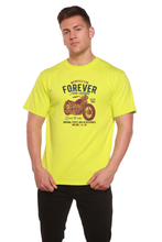 Load image into Gallery viewer, FOREVER TWO WHEEL Men's Bamboo Viscose/Organic Cotton Short Sleeve Graphic T-Shirt
