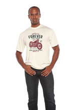 Load image into Gallery viewer, FOREVER TWO WHEEL Men's Bamboo Viscose/Organic Cotton Short Sleeve Graphic T-Shirt
