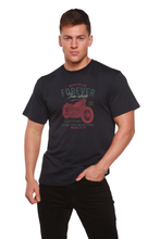 Load image into Gallery viewer, FOREVER TWO WHEEL Men's Bamboo Viscose/Organic Cotton Short Sleeve Graphic T-Shirt
