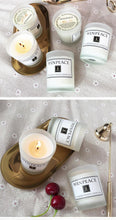 Load image into Gallery viewer, Fragrance Handmade Candle With Glass Candle Stick Pure Natural Soybean Wax With Plant Essential Oils Perfect for Bath Yoga Christmas Birthday Mother's Day Romantic Birthday Scented Candle Creative Soy Wax Hand Gift Candles
