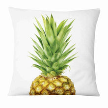Load image into Gallery viewer, Fresh Green Leaves Digital Printed Pillowcase Home Pillow Decoration Tropical Green Leaves Throw Pillow Cover With Geometric Background Home Decorative Square Cushion Covers Cotton Linen Home Decor 45x45CM
