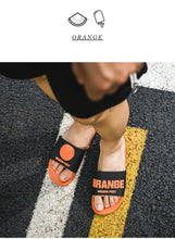 Load image into Gallery viewer, Fruit Home Women Slippers Banana Summer Indoor Flats Orange Bathroom Slides Non Slip Fruit Slippers Soft Slide Sandals Non-Slip Bath Shower Slippers
