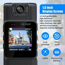 Load image into Gallery viewer, Full 1080P Police Body Camera With Clip
