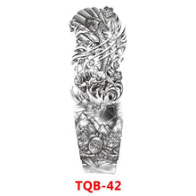 Load image into Gallery viewer, Full Arm Large Size Sleeve Temporary Sticker Dragon Tattoo Waterproof Body Art Realistic 3D Design For Mens
