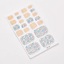 Load image into Gallery viewer, Full Beauty Loveliness Designed Manicure Valentines Nail Art Designer Nail Decals Kids Nails Art Decoration Nail Sticker Set French Tip Guides Stickers French Nail Stickers Form Fringe Guides for Decoration Stencil Tools
