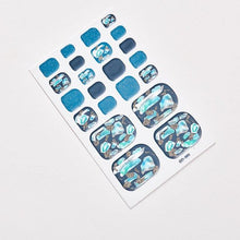 Load image into Gallery viewer, Full Beauty Loveliness Designed Manicure Valentines Nail Art Designer Nail Decals Kids Nails Art Decoration Nail Sticker Set French Tip Guides Stickers French Nail Stickers Form Fringe Guides for Decoration Stencil Tools
