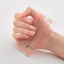 Load image into Gallery viewer, Full Cover Nail Stickers Designer Nail Decals Fashion Five Sorts of Nail Stickers  Nail Sticker set Nail Decoration Nail Strips 3D Nail Art Stickers Decal Slider Template Diy Nail Tool Decorations Nail Art Design Self Adhesive Luxury Designer Nail Sticker

