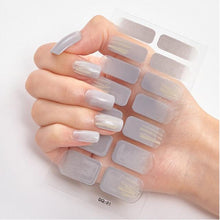 Load image into Gallery viewer, Full Cover Nail Stickers Designer Nail Decals Fashion Five Sorts of Nail Stickers  Nail Sticker set Nail Decoration Nail Strips 3D Nail Art Stickers Decal Slider Template Diy Nail Tool Decorations Nail Art Design Self Adhesive Luxury Designer Nail Sticker
