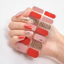 Load image into Gallery viewer, Full Cover Nail Stickers Designer Nail Decals Fashion Five Sorts of Nail Stickers  Nail Sticker set Nail Decoration Nail Strips 3D Nail Art Stickers Decal Slider Template Diy Nail Tool Decorations Nail Art Design Self Adhesive Luxury Designer Nail Sticker
