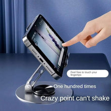 Load image into Gallery viewer, Full Metal 360-Degree Rotating Stress-Relieving Phone and Tablet Universal Stand
