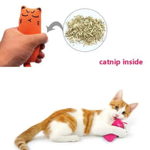 Load image into Gallery viewer, Funny Colorful Teeth Grinding Catnip Toys Cute Kitten Chewing Toy Stuffed Toys For Pets Soft Cat Toys
