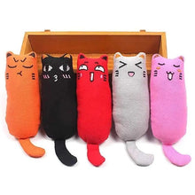 Load image into Gallery viewer, Funny Colorful Teeth Grinding Catnip Toys Cute Kitten Chewing Toy Stuffed Toys For Pets Soft Cat Toys
