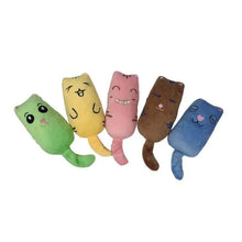 Load image into Gallery viewer, Funny Colorful Teeth Grinding Catnip Toys Cute Kitten Chewing Toy Stuffed Toys For Pets Soft Cat Toys
