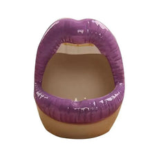 Load image into Gallery viewer, Funny Creative Ceramic Cartoon Lips Ashtray Gift for Home - Trendy Mouth  Mini Ashtray for Boyfriend
