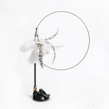 Load image into Gallery viewer, Funny Feather Bird with Bell Cat Stick Toy for Kitten Playing Teaser Wand Toy Cat Supplies Interactive Wiggle Moving Cat Kicker Toy with Plush Interactive Cat Toys Fun Toy For Cat Exercise
