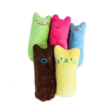 Load image into Gallery viewer, Funny Interactive Pets Chew Bite Supplies for Cat Teeth Grinding Catnip Toys Funny Plush Cat Toy Pet Kitten Chewing Vocal Toy Claws Thumb Bite Cat mint For Cats
