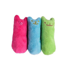 Load image into Gallery viewer, Funny Interactive Pets Chew Bite Supplies for Cat Teeth Grinding Catnip Toys Funny Plush Cat Toy Pet Kitten Chewing Vocal Toy Claws Thumb Bite Cat mint For Cats
