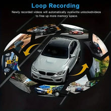 Load image into Gallery viewer, G Sensor HD Night Vision Loop Recording Wide Angle Car DVR
