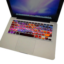Load image into Gallery viewer, Galaxy Color Planet Keyboard Sticker Cover Perfect Fit Silicone Skin Keyboard Covers For Laptops Gaming Laptop Keyboard Skin Protector For Gaming Lovers
