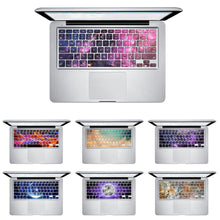 Load image into Gallery viewer, Galaxy Color Planet Keyboard Sticker Cover Perfect Fit Silicone Skin Keyboard Covers For Laptops Gaming Laptop Keyboard Skin Protector For Gaming Lovers
