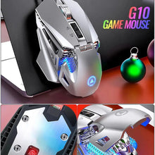 Load image into Gallery viewer, Gaming Adjustable DPI Wired PC Mouse Laptop Home Office Mouse With Metal Bottom Plate
