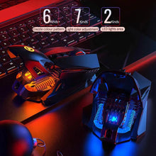 Load image into Gallery viewer, Gaming Adjustable DPI Wired PC Mouse Laptop Home Office Mouse With Metal Bottom Plate
