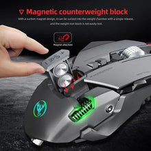 Load image into Gallery viewer, Gaming Ergonomic Wired Mouse 6400DPI Comfortable Game Mouse Optical PC USB Mice
