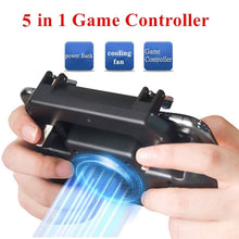 Load image into Gallery viewer, Gaming Grip with Portable Charger Cooling Fan
