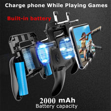 Load image into Gallery viewer, Gaming Grip with Portable Charger Cooling Fan
