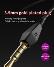 Load image into Gallery viewer, Gaming Headset Noise Cancelling Bass Surround Sound Over Ear,3.5mm Stereo Wired Headphones with Mic for Colorful 3.5mm In-Ear Earphone with Box Game Headset Bass Noise Cancelling Earbuds With Mic
