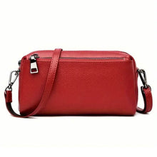 Load image into Gallery viewer, Genuine Leather Crossbody Bag Shoulder Small Square Bag
