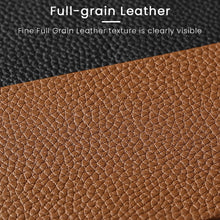 Load image into Gallery viewer, Genuine Leather Phone Case for iPhone 13 14 Pro Max 12 Mini 12 Pro Max Back Cover Neon Orange Silicone Phone Cover Wireless Charging Compatible Shockproof Protective Case for iPhone
