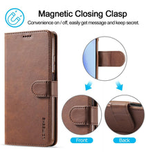 Load image into Gallery viewer, Genuine Premium Leather Detachable Magnetic Flip Cover with Card Holders Horizontal Case For Redmi Note 11 Pro 5G Case On Redmi Note 11 11S 10S 10 10C 9S 9 9T 8T 8 7 Case For Xiaomi Redmi Note11 Pro 5G Case
