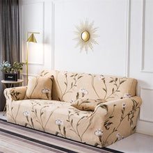 Load image into Gallery viewer, Geometric Sofa Covers Stretch Plaid Sofa Slipcovers for Living Room Elastic Sofa Cover Couch Armchair Cover Towel 1 2 3 4 Seater Slipcover For Sofas Loveseat Armchair Living Room Universal Furniture
