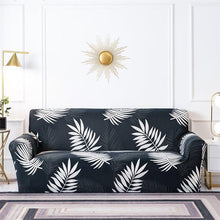 Load image into Gallery viewer, Geometric Sofa Covers Stretch Plaid Sofa Slipcovers for Living Room Elastic Sofa Cover Couch Armchair Cover Towel 1 2 3 4 Seater Slipcover For Sofas Loveseat Armchair Living Room Universal Furniture
