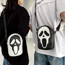 Load image into Gallery viewer, Ghost Skull Pattern Shoulder Bag
