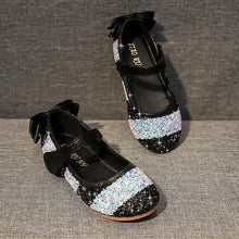 Load image into Gallery viewer, Girls' Glitters PU Sequined Jeweled Flat Shoes
