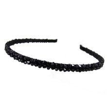 Load image into Gallery viewer, Girls Shiny Luxury Rhinestone Hair Band High Quality Diamond Pearls Hair Hoop Accessories for Women Crystal Headbands Ornaments

