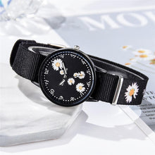 Load image into Gallery viewer, Girls Small Elegant Wrist Watch Women Fashion Nylon Strap Dress Quartz Watch Simple Wild Girlfriends Couple Watch Analog Quartz Watches With Nylon Strap Nylon Band Wristwatch
